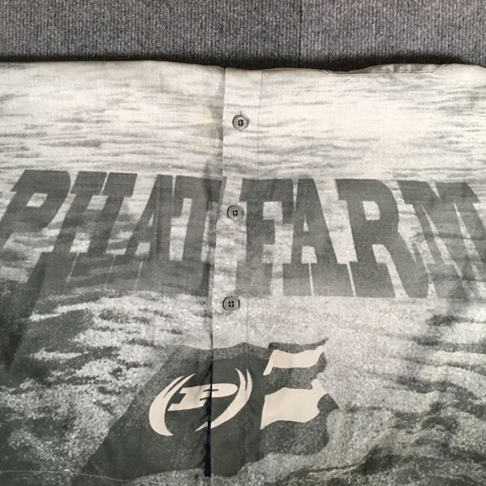 Phat Farm all over logo button down shirt men’s size XL - Picture 6 of 11